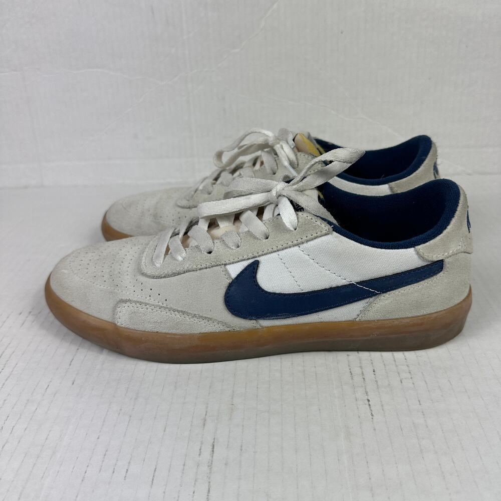 Size 7 - Nike Heritage Vulc SB Summit White Navy